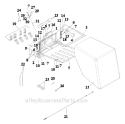Part Location Diagram of 539106835 Husqvarna Safety Door
