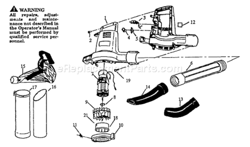 Part Location Diagram of 530083471 Husqvarna Operator's Manual