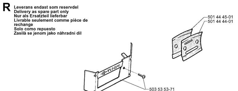Accessories 2 Diagram and Parts List for 272XP 19970100001-19994500000 Husqvarna Chainsaw