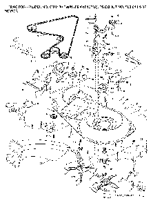 Mower Deck / Cutting Deck Diagram and Parts List for CTH180TWIN (96061018702, 960610187)(2007-09) Husqvarna Lawn Tractor