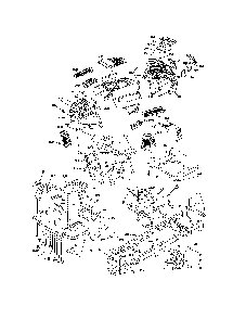 Chassis & enclosures Diagram and Parts List for 96043027500  Husqvarna Lawn Tractor