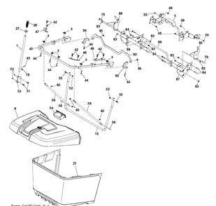Part Location Diagram of 587588601 Husqvarna Cover