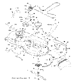 Part Location Diagram of 532416070 Husqvarna Cutting Deck