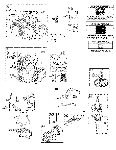 Cylinder/crankshaft/camshaft Diagram and Parts List for 96045005700  Husqvarna Lawn Tractor
