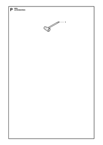 Accessories Diagram and Parts List for 440 e-series II Husqvarna Chainsaw