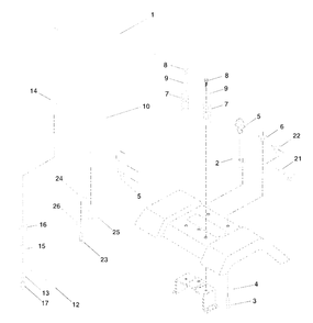 Seat Assembly Diagram and Parts List for LTH1342 (954567031-C)(2001-11) Husqvarna Lawn Tractor