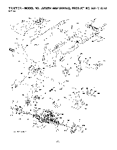 Drive Diagram and Parts List for LGT255496043006100 2008-12 Husqvarna Lawn Tractor