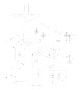 Part Location Diagram of 539105981 Husqvarna DISCHARGE CHUTE