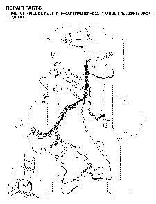 Electrical Diagram and Parts List for YTH1848XP (HAU18H48E, 954170057)(2003-01) Husqvarna Lawn Tractor