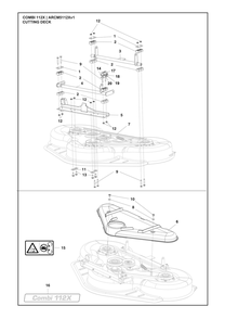 Part Location Diagram of 546557001 Husqvarna Bracket