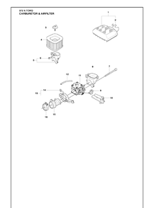 Part Location Diagram of 537143301 Husqvarna 