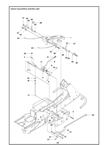 Part Location Diagram of 502636301 Husqvarna Link