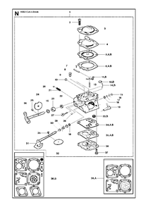 Part Location Diagram of 5062383-01 Husqvarna Choke