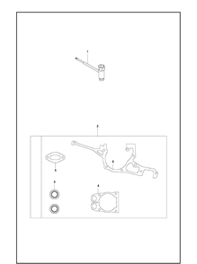 Gasket Kit Diagram and Parts List for K970 2016-07 Husqvarna Lawn Tractor Accessories