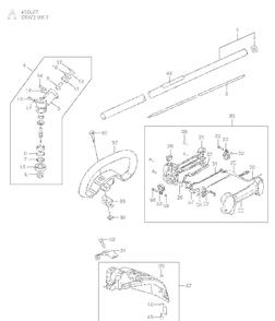 Drive Diagram and Parts List for 426LST 2010-01 Husqvarna Edger