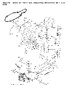 Drive Diagram and Parts List for CTH220TWIN (96061019000)(2007-02) Husqvarna Lawn Tractor