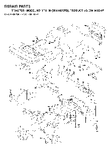 Chassis And Enclosures Diagram and Parts List for YTH150 (954140007B, 954140007)(1997-01) Husqvarna Lawn Tractor