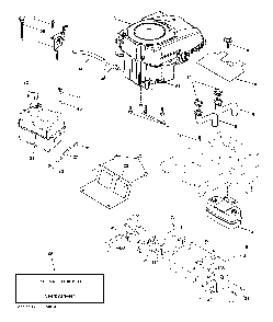 Engine Diagram and Parts List for CTH220TWIN (96061019103)(2008-11) Husqvarna Lawn Tractor