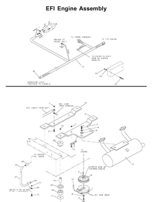 Engine 3 Diagram and Parts List for ZTH6123 (968999203)(2002-10) Husqvarna Lawn Mower