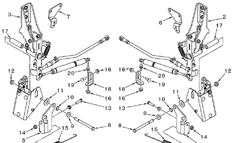 Part Location Diagram of 598475902 Husqvarna Bracket