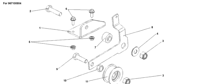 Part Location Diagram of 531008466 Husqvarna Washer