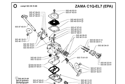 Part Location Diagram of 5763097-01 Husqvarna Pin-Float Hinge