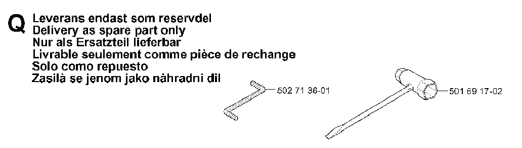 Accessories Diagram and Parts List for RIDERPRO18 (953521901)(2004-01) Husqvarna Lawn Tractor