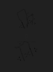 Handle Diagram and Parts List for ST230P  Husqvarna Snow Blower