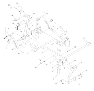 Part Location Diagram of 539112520 Husqvarna HCS 7/16-14X1-1/2 GR5 ZD SPEC