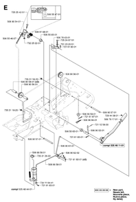 Controls 2 Diagram and Parts List for R15-V2AWD (965080101)(2006-01) Husqvarna Lawn Tractor