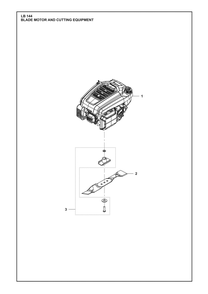 Part Location Diagram of 529347203 Husqvarna Engine