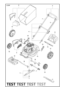 Part Location Diagram of 598511901 Husqvarna Plate Kit