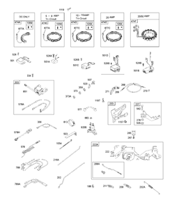 Part Location Diagram of 5877229-01 Husqvarna Alternator