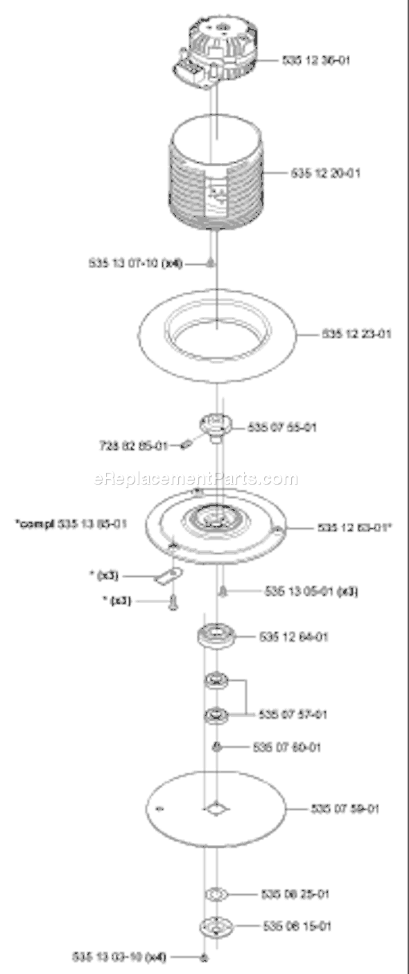 Page G Diagram and Parts List for AUTOMOWER (Generation 2) (2006-02) Husqvarna Lawn Mower
