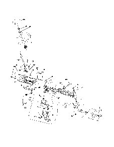 Steering Diagram and Parts List for YTH20K46-917240460  Husqvarna Lawn Tractor