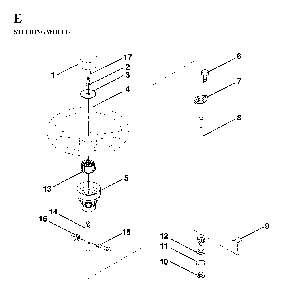 Steering Diagram and Parts List for LT130 (HE1336D, 954820081)(1997-03) Husqvarna Lawn Tractor