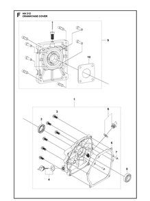 Part Location Diagram of 589911601 Husqvarna Bolt