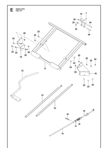 Frame Diagram and Parts List for 599888201 2020-08 Husqvarna Lawn Tractor Accessories