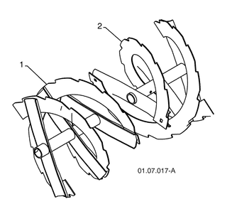 Auger Housing 2 Diagram and Parts List for 924SB (96193003501)(2008-10) Husqvarna Snow Blower