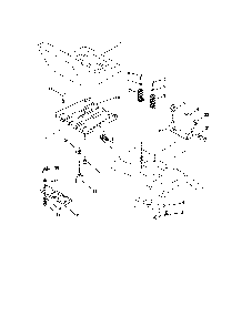 Seat assembly Diagram and Parts List for 917279060  Husqvarna Lawn Tractor