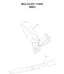 Accessories Diagram and Parts List for W53 (968999287)(2007-03) Husqvarna Lawn Mower