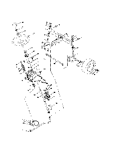 Steering assembly Diagram and Parts List for 917279100  Husqvarna Lawn Tractor