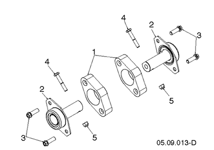 Auger Housing And Impeller 3 Diagram and Parts List for ST230P (96193010105)(2018-04) Husqvarna Snow Blower