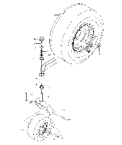 Wheels & tires Diagram and Parts List for 967844901-00  Husqvarna Lawn Mower