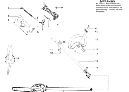 Part Location Diagram of 115366427 Husqvarna Manual