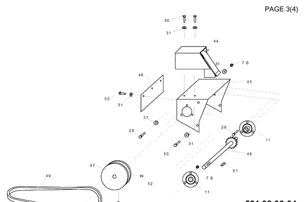 Part Location Diagram of 531005278 Husqvarna Key