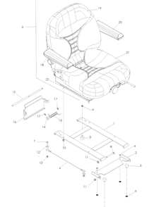Part Location Diagram of 539111562 Husqvarna LATCH