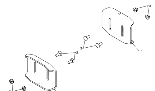 Auger Housing / Impeller Assembly 1 Diagram and Parts List for 1830SB (96193005700)(2010-04) Husqvarna Snow Blower