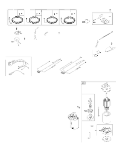 Starter Diagram and Parts List for 4055773220B1 2017-01 Husqvarna Engine