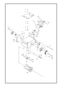 Edger Attachment Diagram and Parts List for CG200 2017-10 Husqvarna Sander Grinder